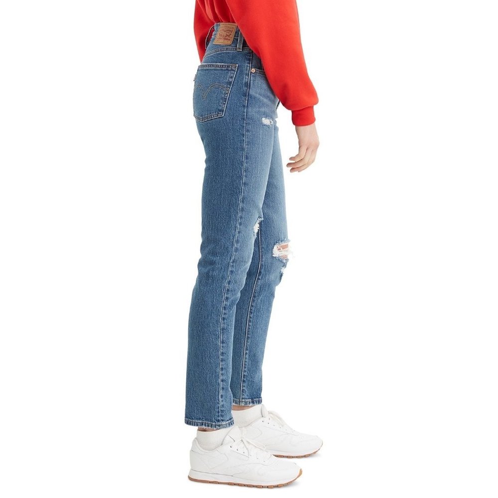 NWT Levi's 501 Distressed Skinny Jeans - Picture 4 of 7